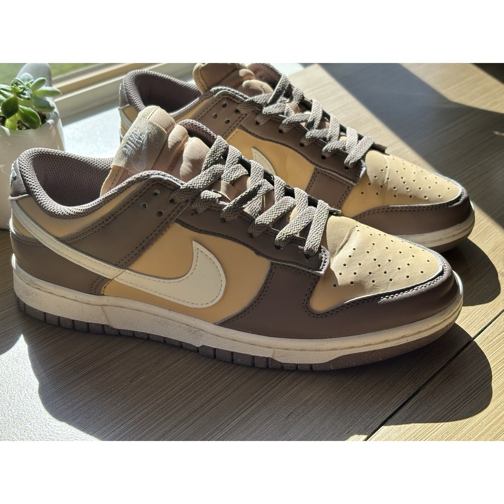 Women's Size 9.5- Nike Dunk Next Nature Low Mink Brown Sesame Fall Colors Clean